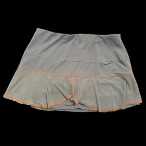 Lucky in Love women’s medium (8-10) blue with orange piping ruffled skirt